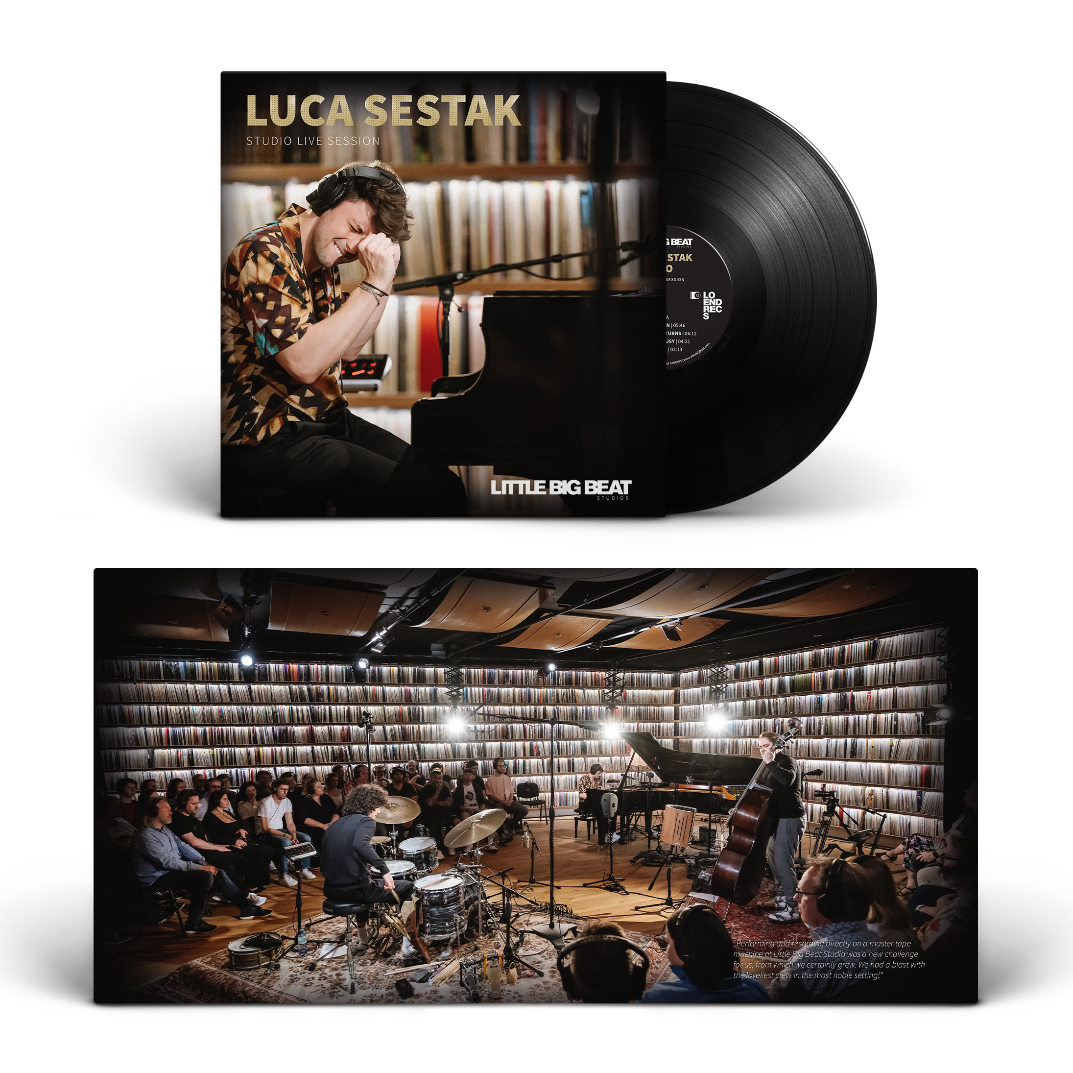 Luca Sestak | Studio Live Session Vinyl